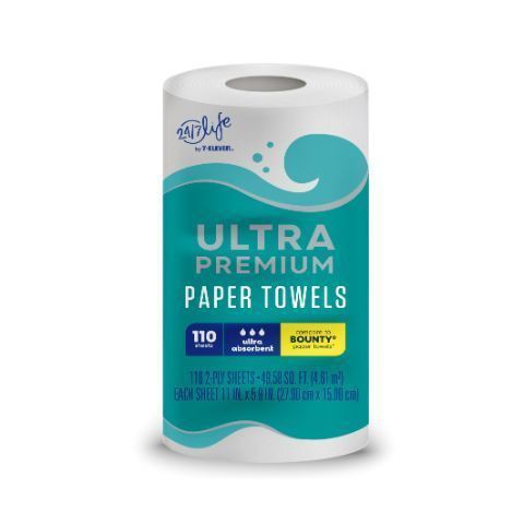 slide 3 of 4, 24/7 Life Ultra Premium Paper Towel Roll, 1 ct