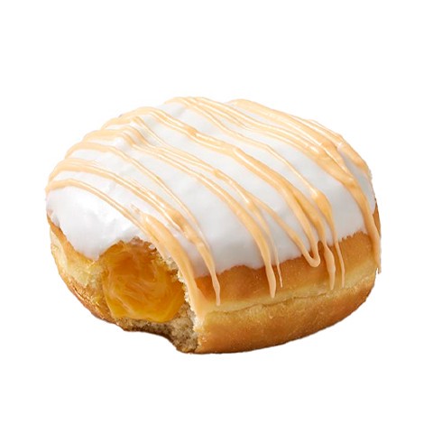 slide 1 of 1, 7-Eleven Bakery Orange Dreamsicle Filled Donut, 1 ct