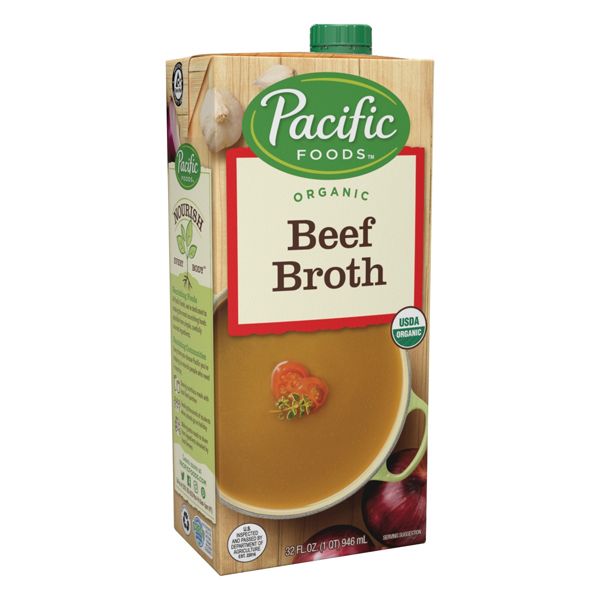 slide 2 of 9, Pacific Foods Gluten Free Organic Beef Broth - 32oz, 32 oz