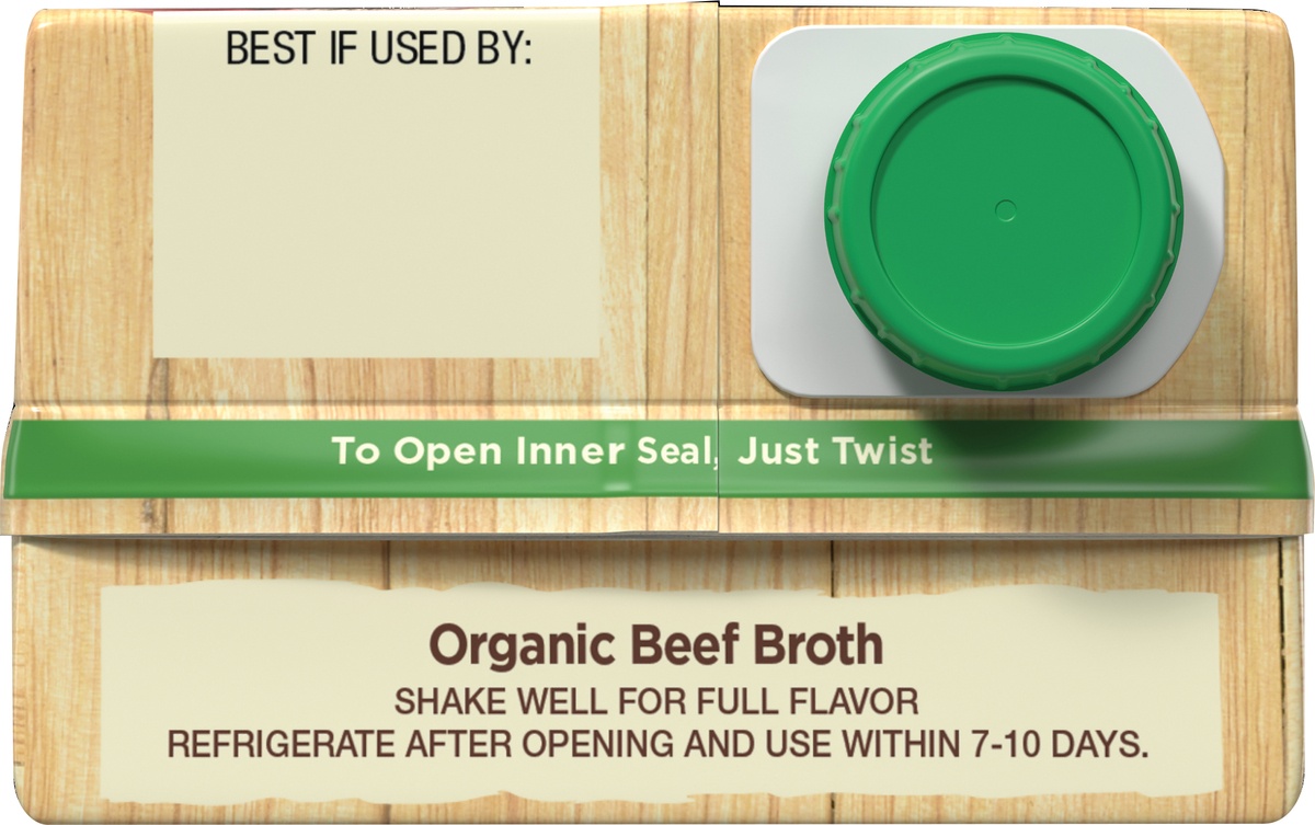 slide 6 of 9, Pacific Foods Gluten Free Organic Beef Broth - 32oz, 32 oz