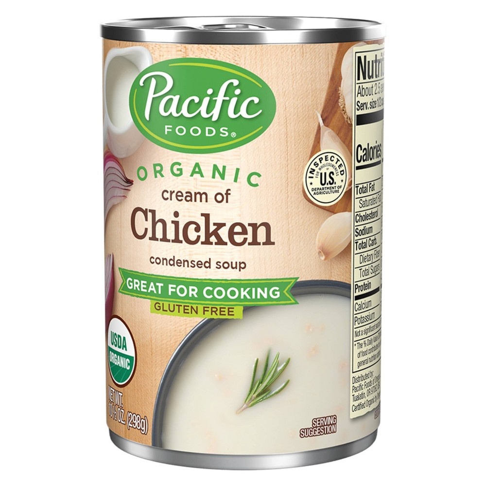 slide 3 of 6, Pacific Foods Gluten Free Cream of Chicken Condensed Soup, 10.5 oz