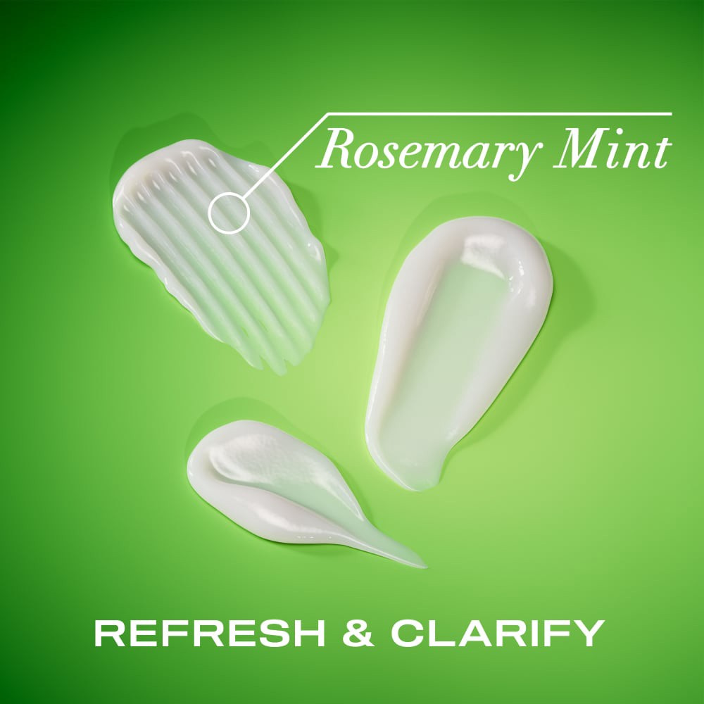 slide 3 of 6, OGX Clarifying Strength + Rosemary Mint Conditioner, Sulfate-Free Surfactants, 13 fl oz