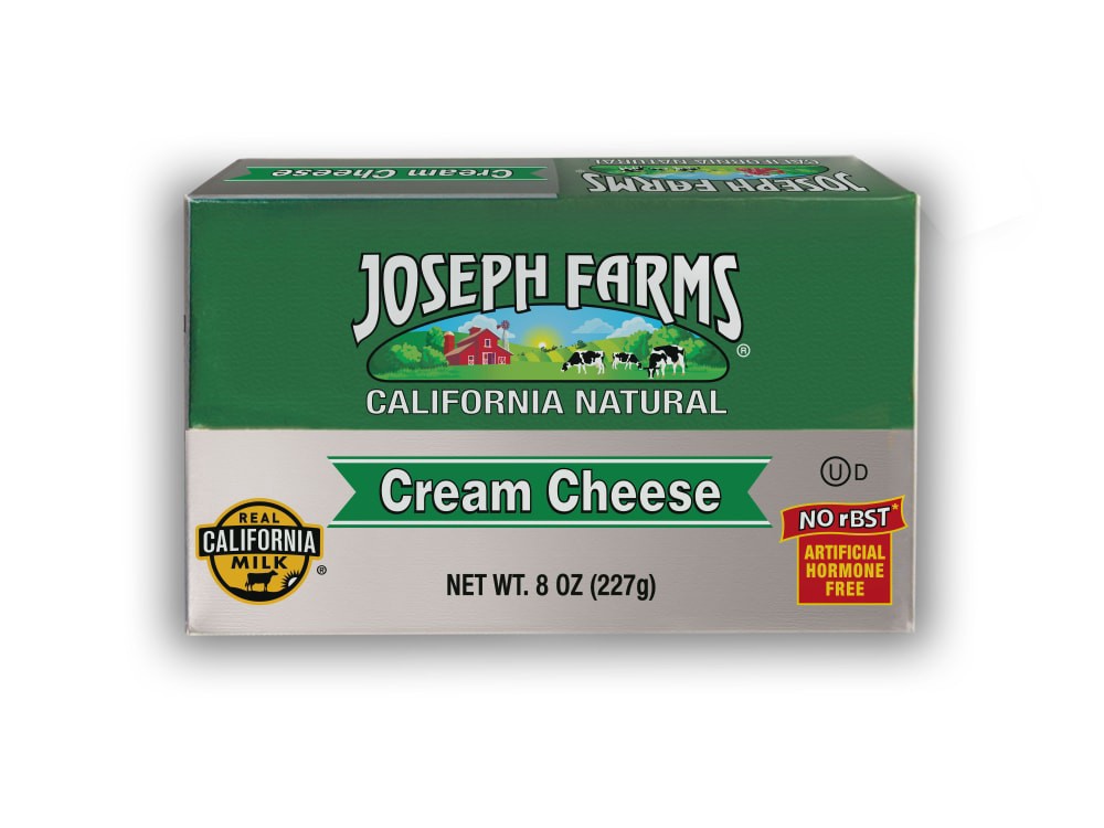 slide 2 of 2, Joseph Farms Cream Cheese, 8 oz