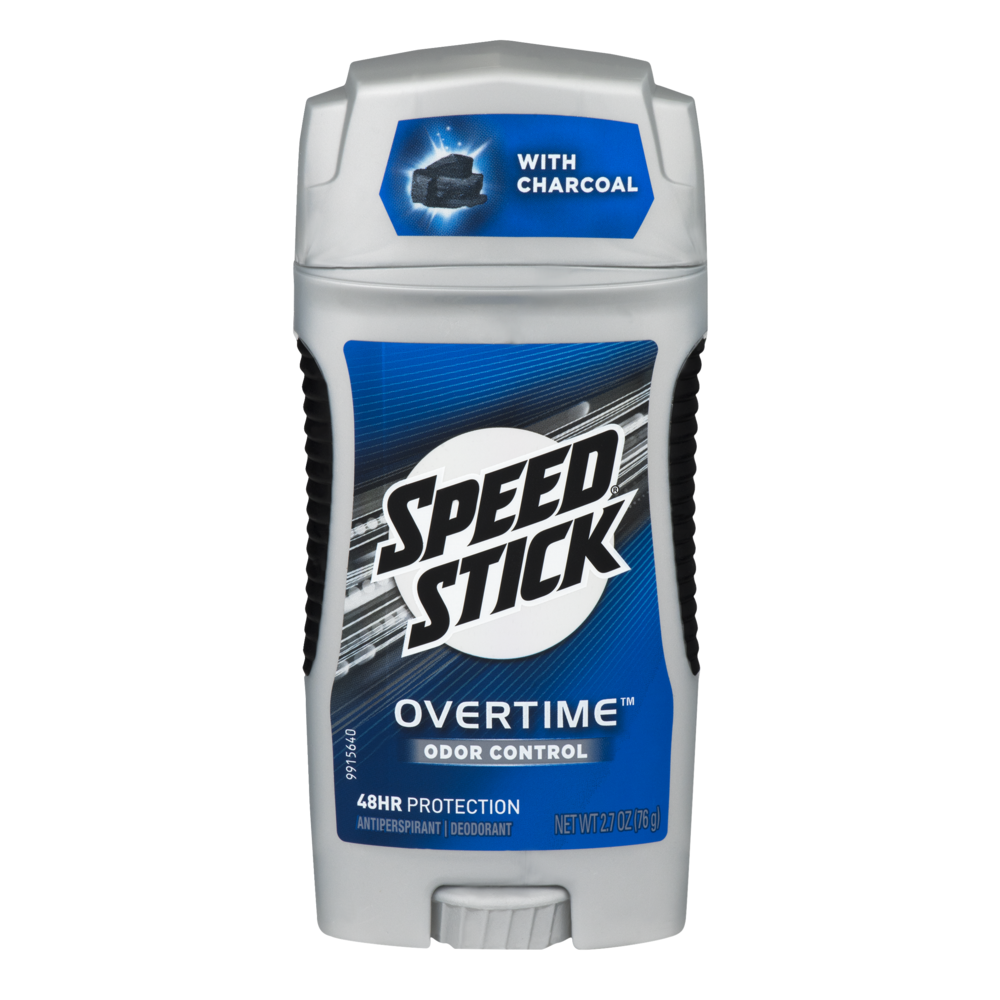 slide 1 of 1, Speedstick Speed Stick Overtime Antiperspirant Deodorant Odor Control, 2.7 oz