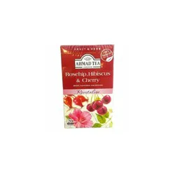 Ahmad Tea® Rosehip Hibiscus & Cherry Tea Bags, 20 ct