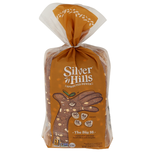 slide 1 of 1, Silver Hills The Big 16 Bread, 22 oz