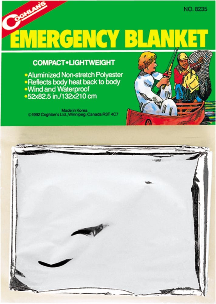 slide 2 of 2, Coghlan's Emergency Blanket, 52.5 in x 82.5 in