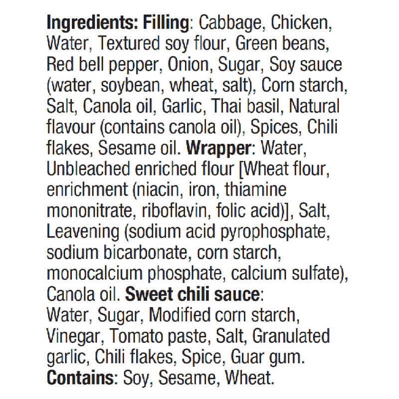 slide 2 of 3, SUMM! Thai Basil Chicken Gyoza Dumplings 12.35 oz, 6 ct