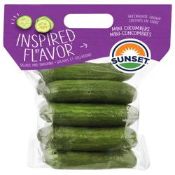 Sunset Mini Cucumbers, 2 lb