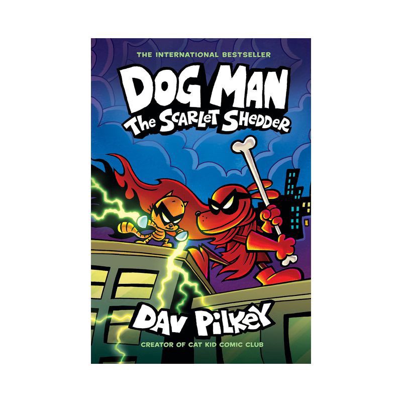 slide 1 of 1, Scholastic Dog Man: The Scarlet Shedder: A Graphic Novel (Dog Man #12): From the Creator of Captain Underpants - by Dav Pilkey (Hardcover), 1 ct