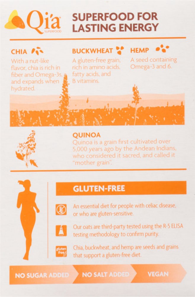 slide 3 of 4, Nature's Path Organic Nature's Path Qi'a Organic Superseed Oatmeal 8oz Box, 6 ct