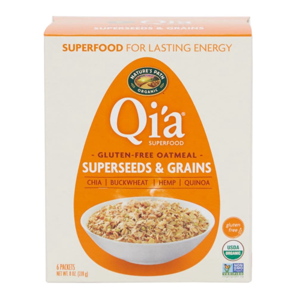 slide 2 of 4, Nature's Path Organic Nature's Path Qi'a Organic Superseed Oatmeal 8oz Box, 6 ct