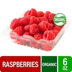 Organic - Berries - Raspberries - Red