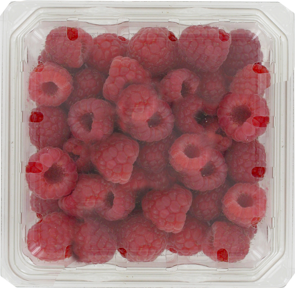 slide 1 of 2, Organic - Berries - Raspberries - Red, 6 oz