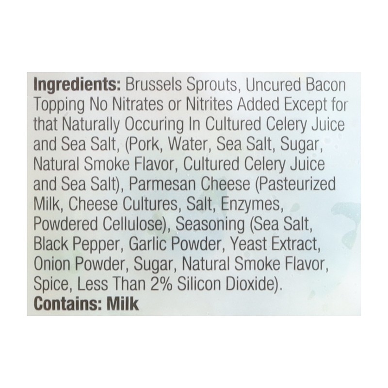 slide 3 of 5, Brussel Bites Garlic Baco, 1 ct