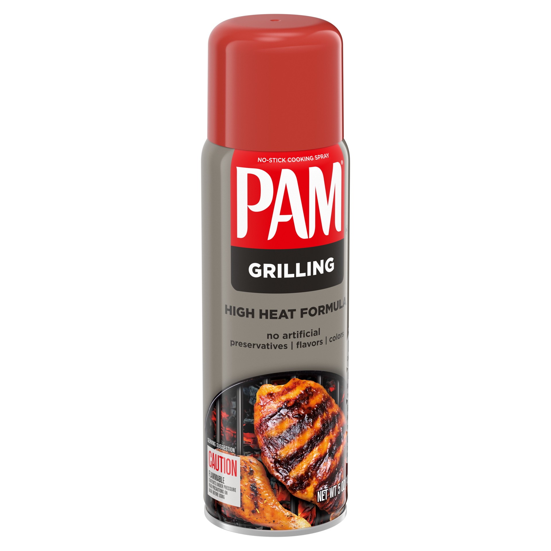 slide 3 of 5, Pam Grilling No-Stick Cooking Spray 5 oz, 5 oz
