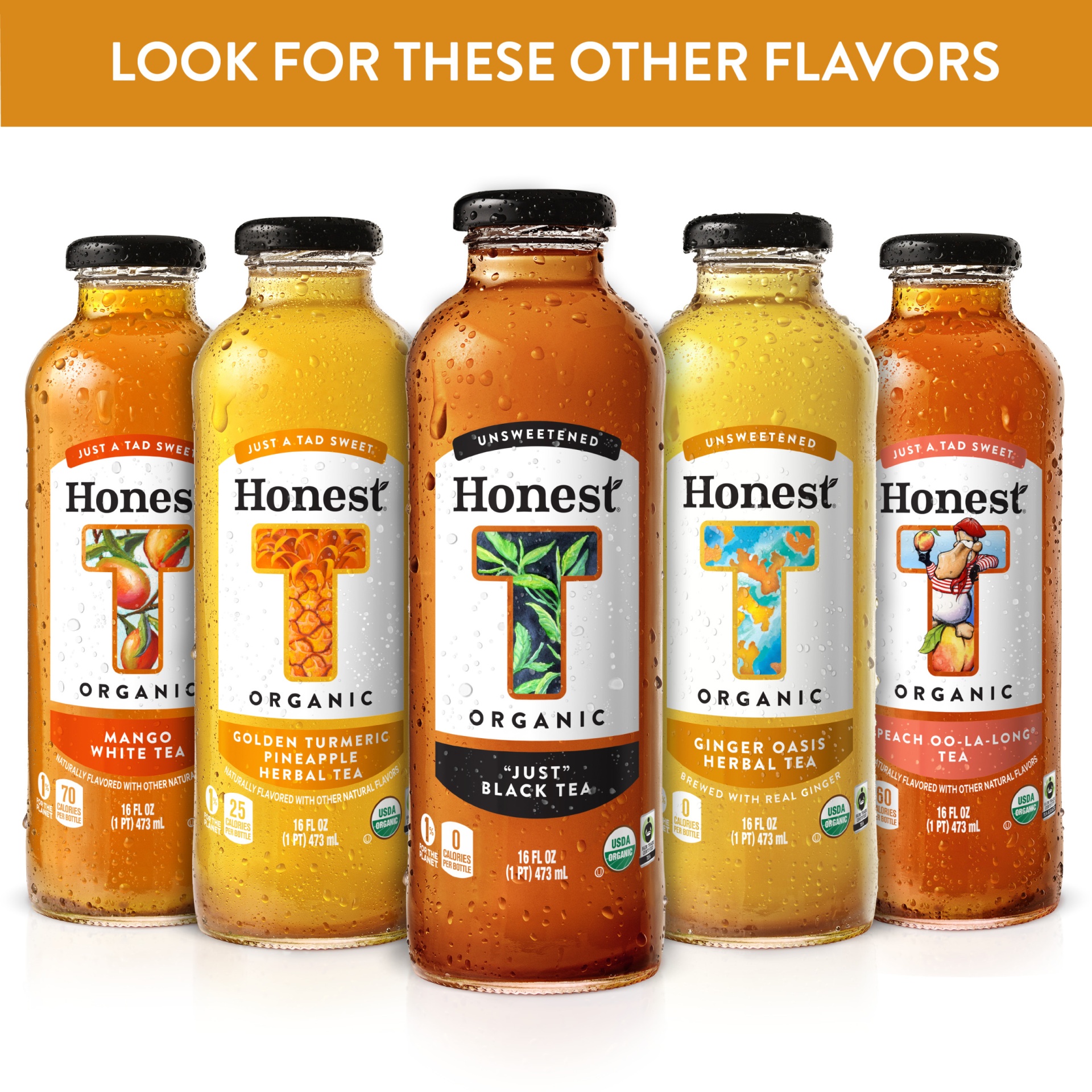 slide 13 of 14, Honest Tea Golden Turmeric Pineapple Herbal Tea Glass Bottle- 16 fl oz, 16 fl oz