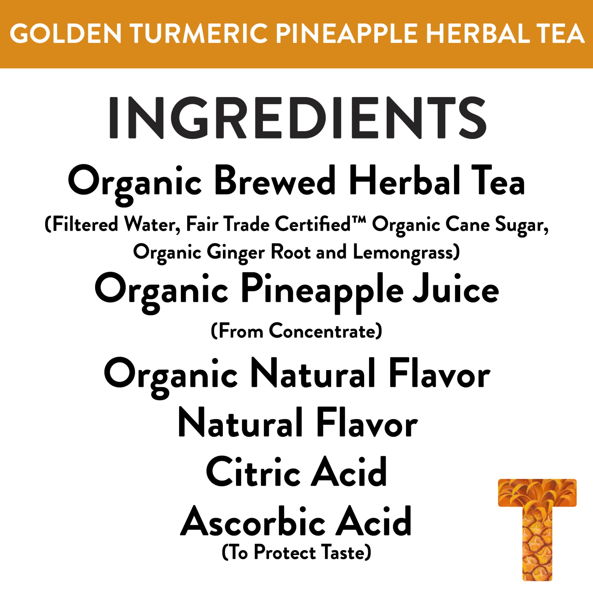 slide 3 of 14, Honest Tea Golden Turmeric Pineapple Herbal Tea Glass Bottle- 16 fl oz, 16 fl oz