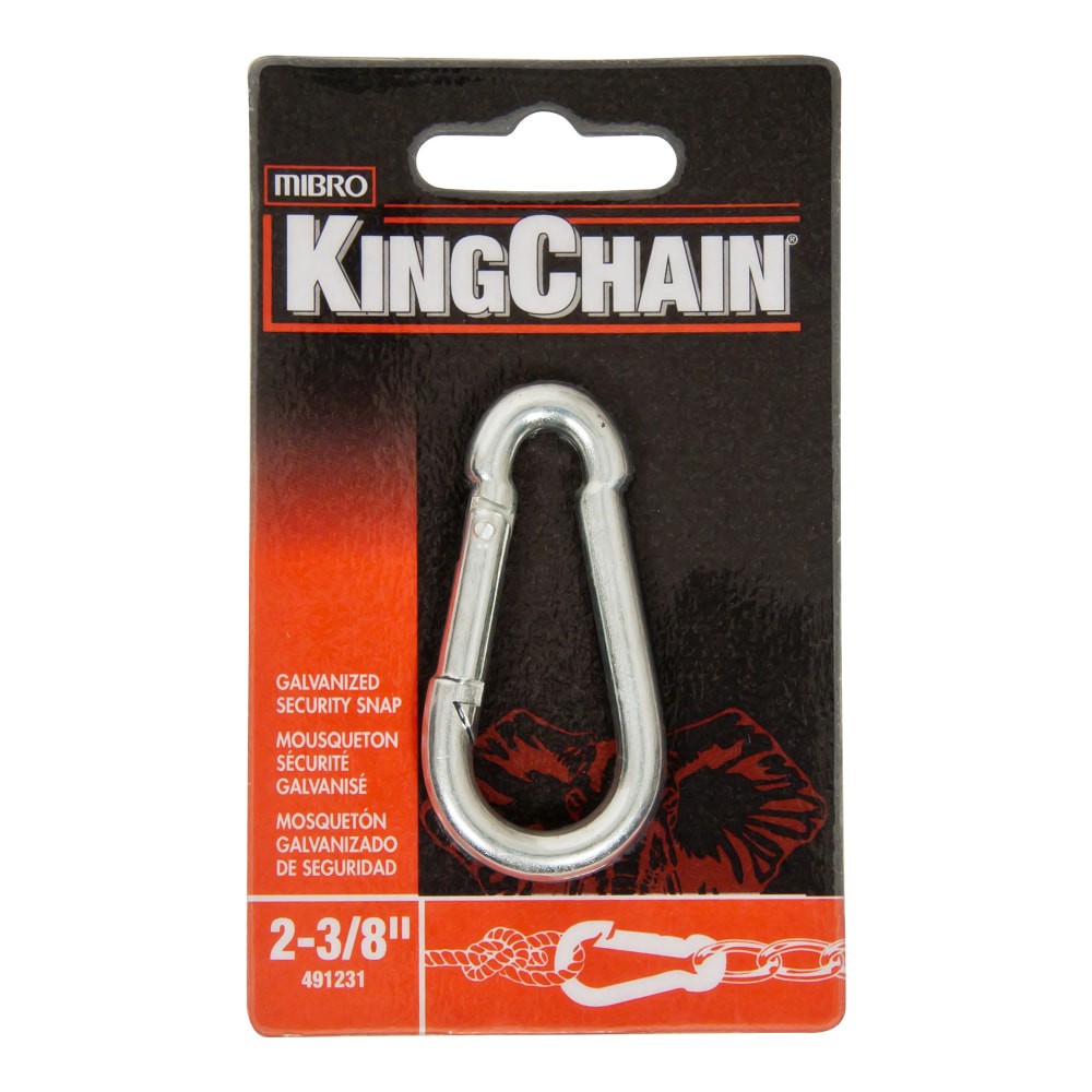 slide 2 of 2, Mibro Kingchain Security Snap Galvanized, 2 ct