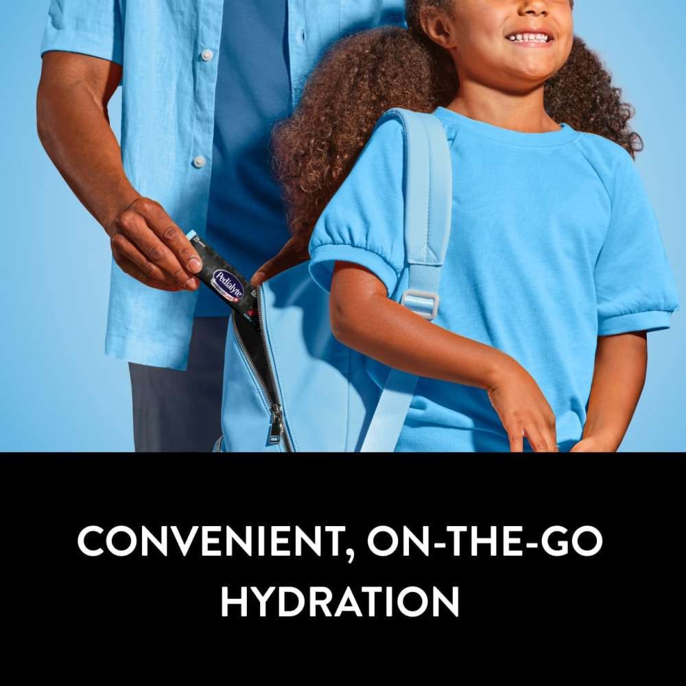 slide 5 of 6, Pedialyte AdvancedCare Plus Berry Frost Electrolyte Powder 6 - 0.6 oz Packets, 6 ct