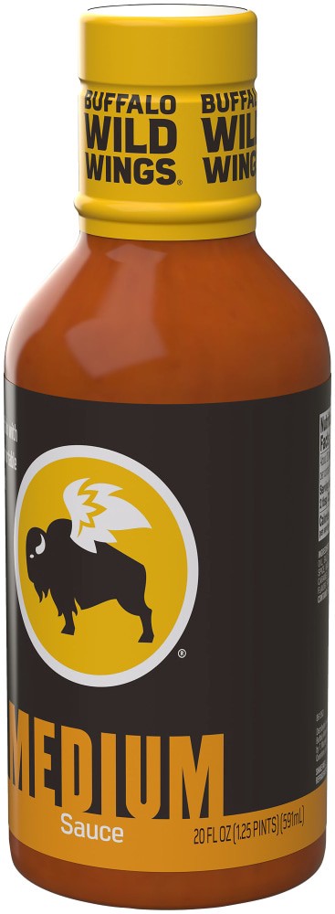 slide 4 of 5, Buffalo Wild Wings Medium Sauce 20 fl oz, 20 fl oz