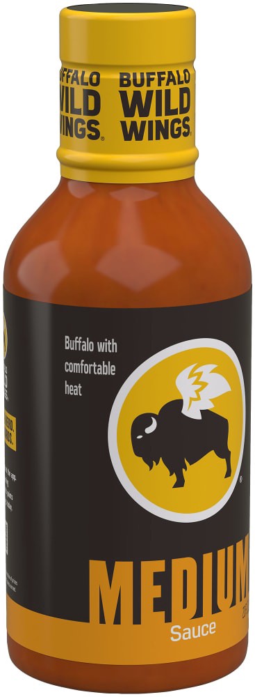 slide 5 of 5, Buffalo Wild Wings Medium Sauce 20 fl oz, 20 fl oz