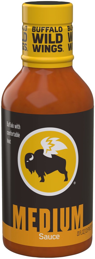 slide 5 of 5, Buffalo Wild Wings Medium Sauce 20 fl oz, 20 fl oz