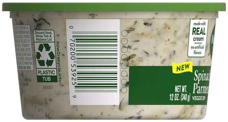 slide 4 of 5, Marzetti Spinach Parmesan Veggie Dip, 12 oz
