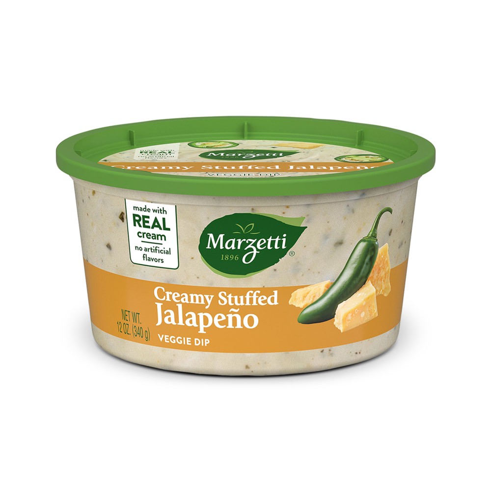slide 6 of 6, Marzetti Creamy Stuffed Jalapeño Veggie Dip, 12 oz