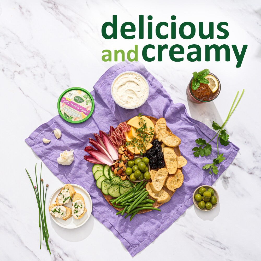 slide 3 of 6, Marzetti Garlic, Herb & Cheese Veggie Dip - 12 oz, 12 oz