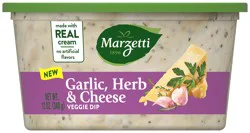 Marzetti Garlic, Herb & Cheese Veggie Dip - 12 oz