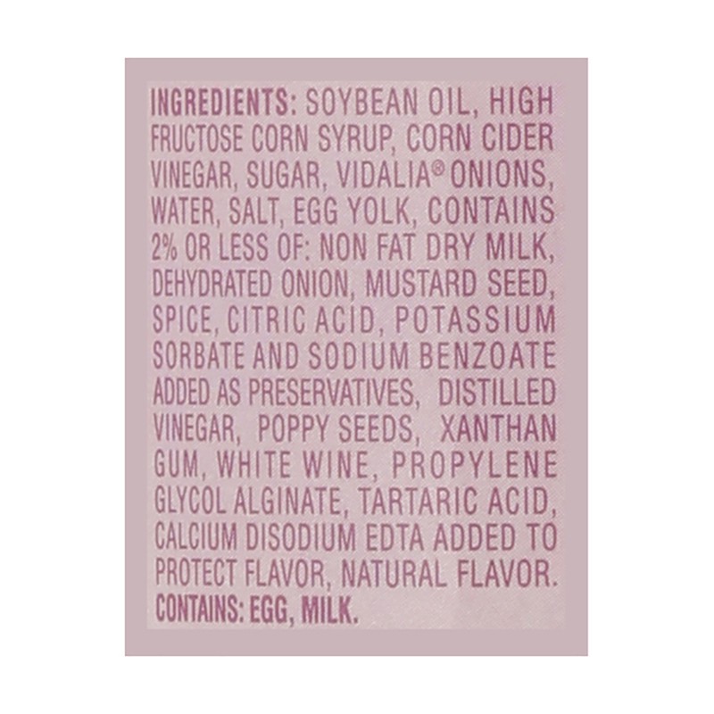slide 4 of 5, Marzettis Sweet Vidalia Onion Dressing, 16 oz