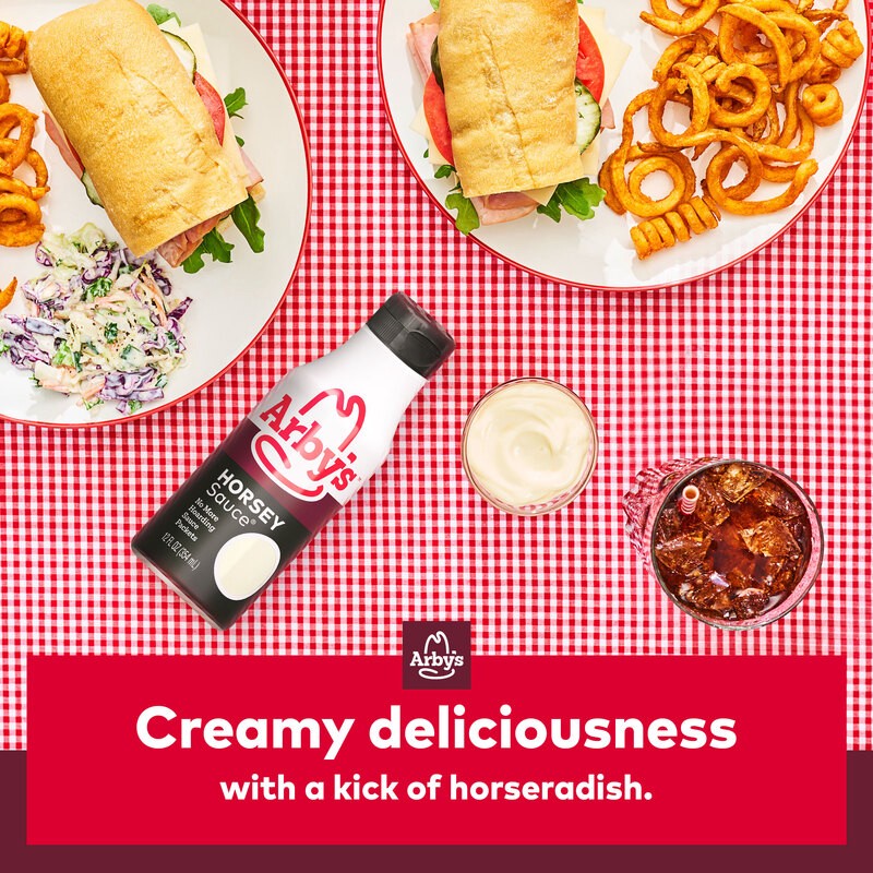 slide 3 of 5, Arby's Horsey Sauce 12 fl oz, 12 fl oz