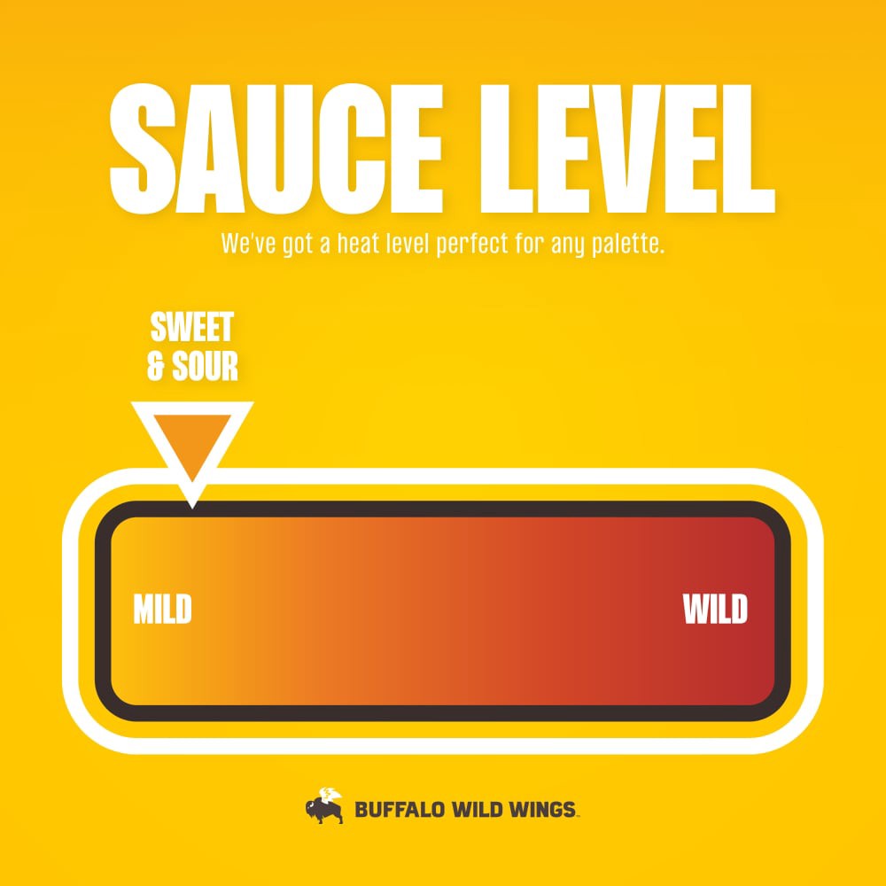 slide 6 of 6, Buffalo Wild Wings Sweet & Sour Sauce, 12 fl oz
