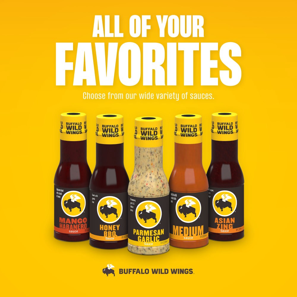 slide 5 of 6, Buffalo Wild Wings Sweet & Sour Sauce, 12 fl oz