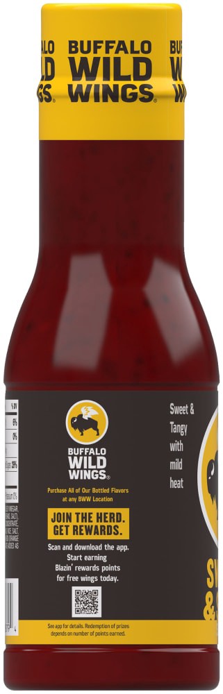 slide 3 of 6, Buffalo Wild Wings Sweet & Sour Sauce, 12 fl oz