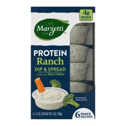 Marzetti Protein Ranch Veggie Dip Snack Packs, 6 ct / 1.5 oz