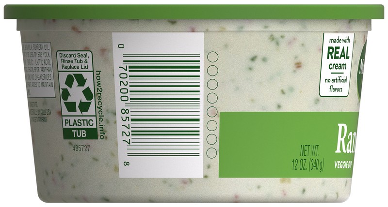 slide 3 of 5, Marzetti Ranch Veggie Dip, 12 oz