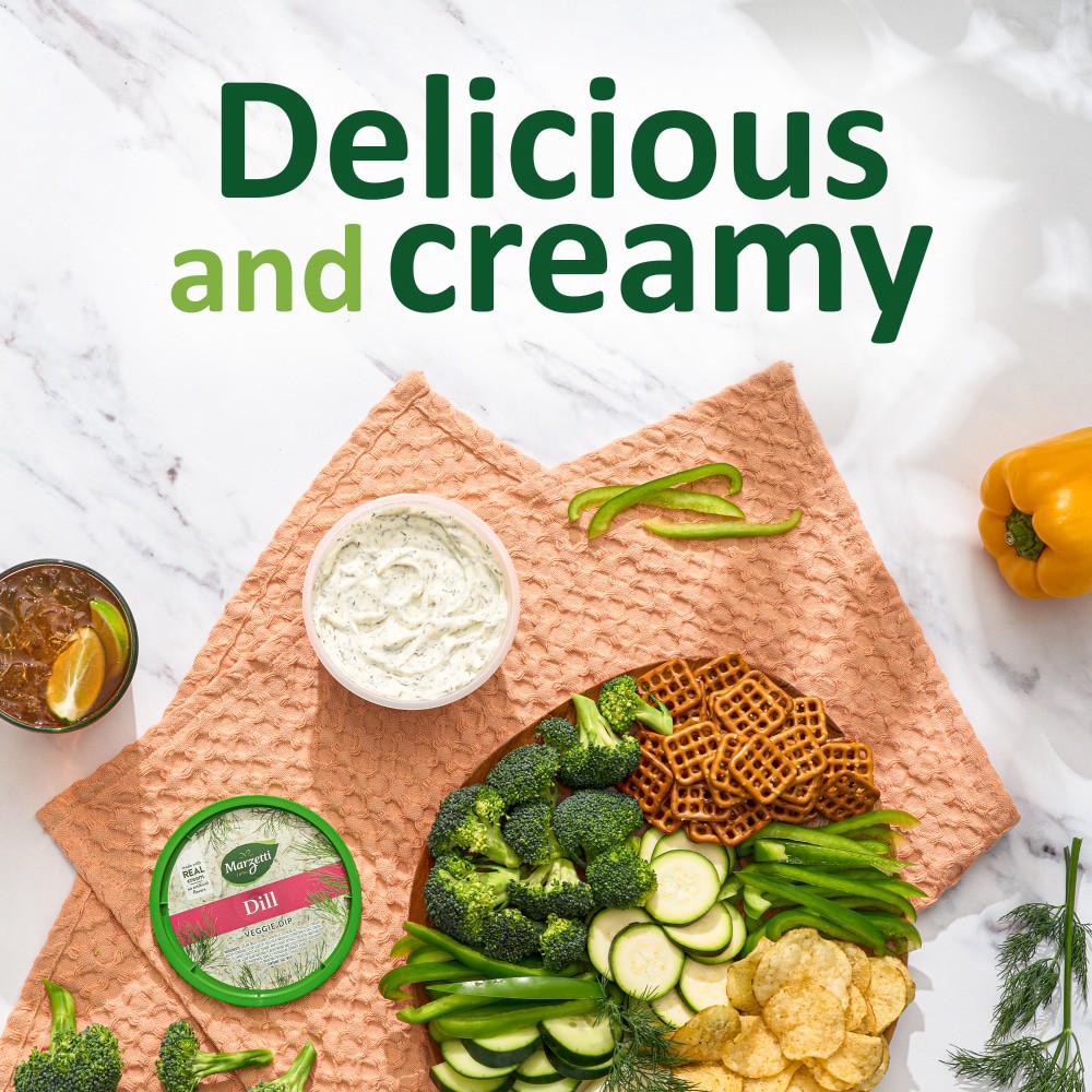slide 2 of 6, Marzetti Dill Veggie Dip 12oz. Tub, 12 oz