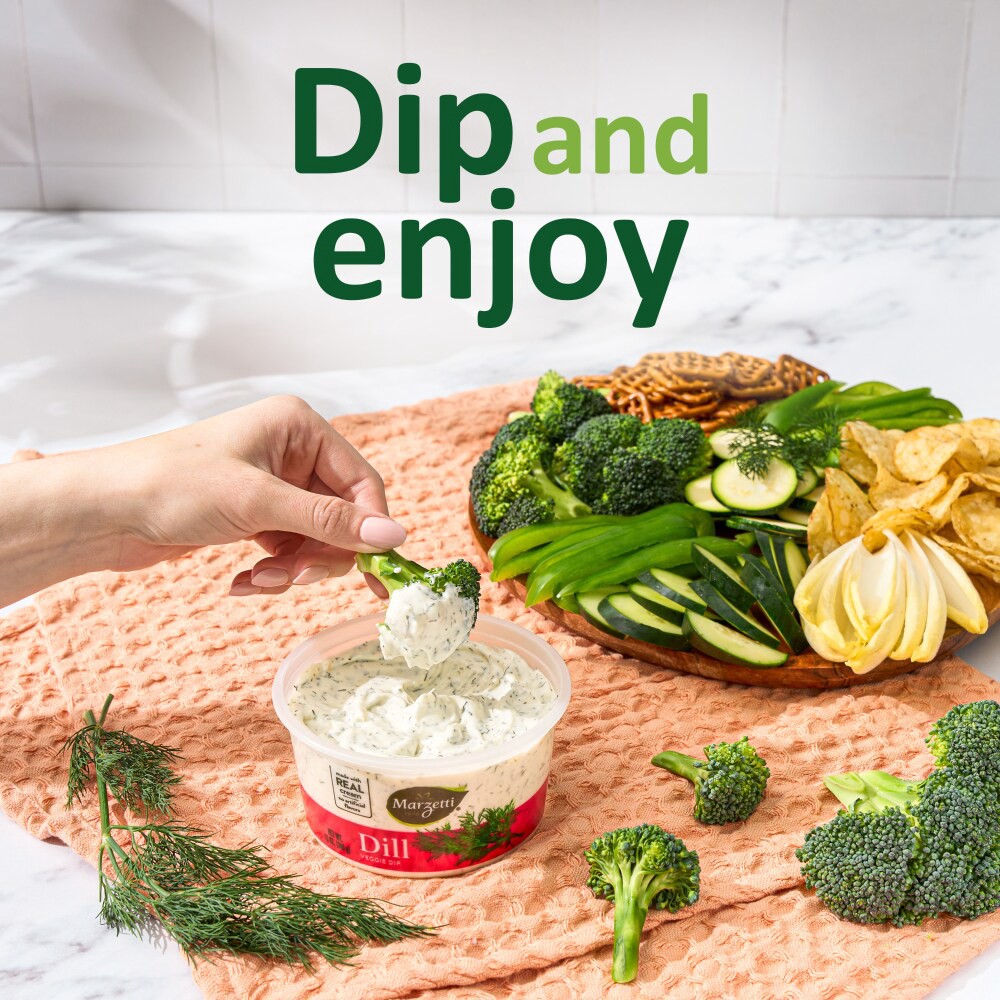 slide 4 of 6, Marzetti Dill Veggie Dip 12oz. Tub, 12 oz