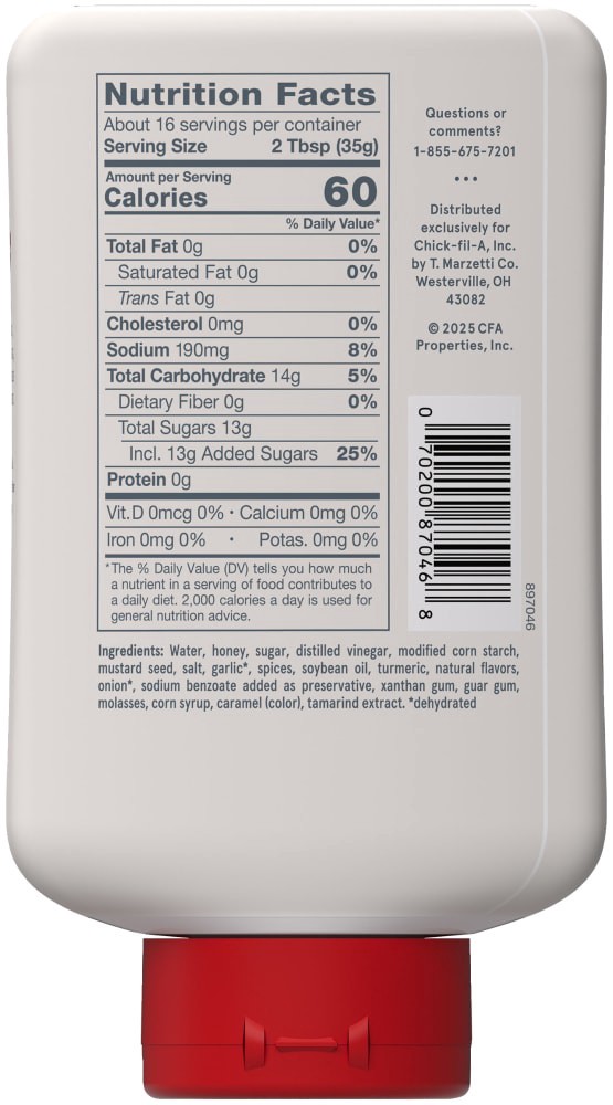 slide 4 of 6, Chick-fil-A Honey Mustard Sauce - 16 oz, 16 oz