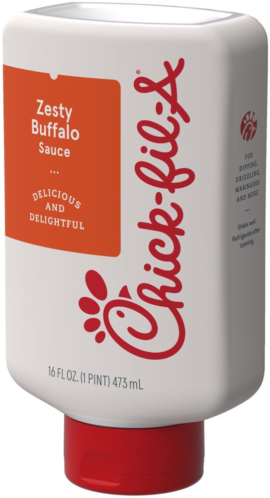 slide 3 of 6, Chick-fil-A Zesty Buffalo Sauce, 16 oz