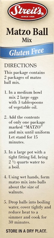 slide 2 of 2, Streit's Matzo Ball Mix, 4.5 oz
