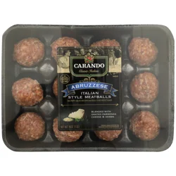 Carando Italian Style Abruzzese Pork Meatballs, 16 oz