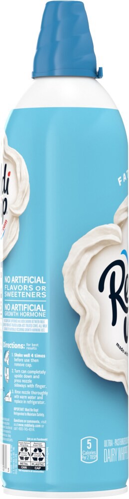 slide 3 of 4, Reddi-wip Fat Free Whipped Topping Made with Real Cream, 13 oz, 13 oz