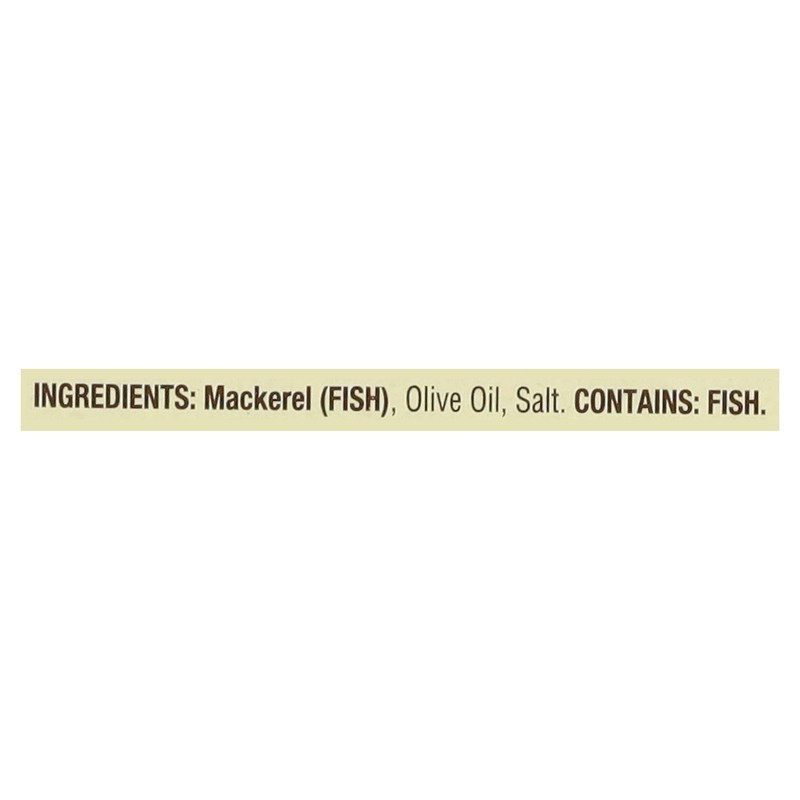 slide 5 of 5, Season Wild Caught Skinless & Boneless Grilled Mackerel in 100% Olive Oil 4.375 oz, 4.375 oz