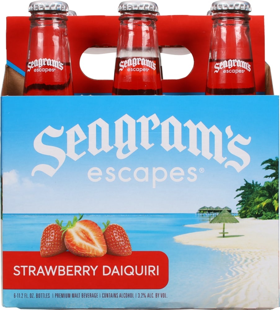 Seagram's Strawberry Daiquiri 6pk/11.2oz 6 ct Shipt