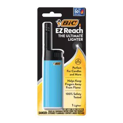 BIC EZ Reach Candle Lighter, Assorted Colors, 1-Count Pack (Colors May Vary)