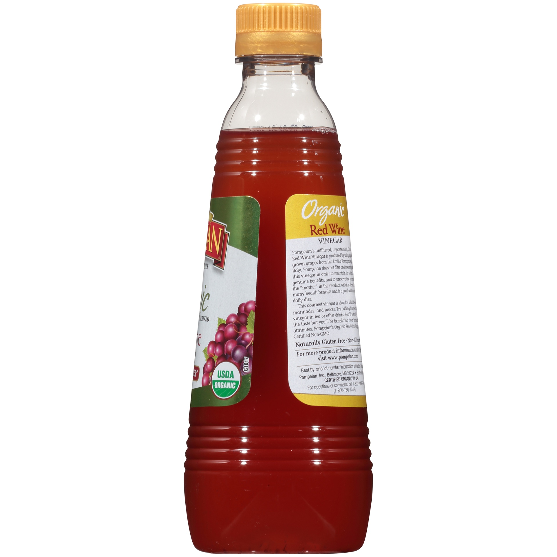 slide 5 of 6, Pompeian Vinegar 16 oz, 16 oz