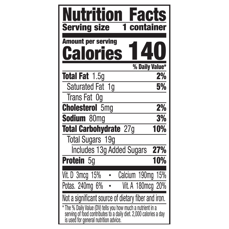 slide 2 of 5, Yoplait Original Low Fat Mountain Blueberry Yogurt Cup, Made with Real Fruit, 6 oz, 6 oz